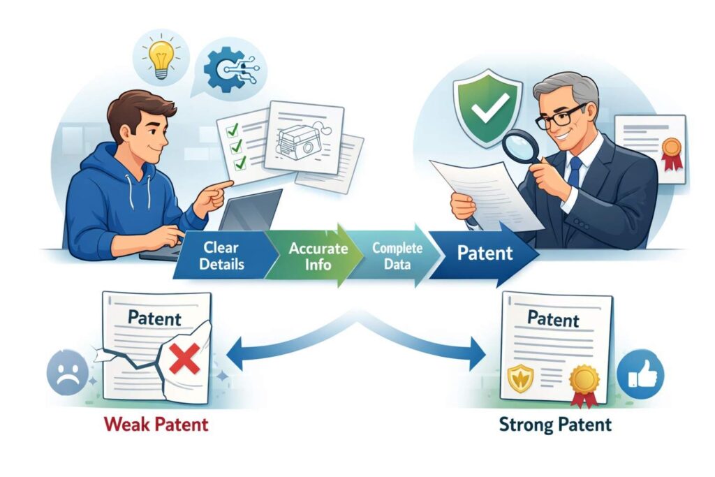 For businesses, this means preparing before the intake call. Founders should document how the invention connects to revenue, customer demand, and future features.
