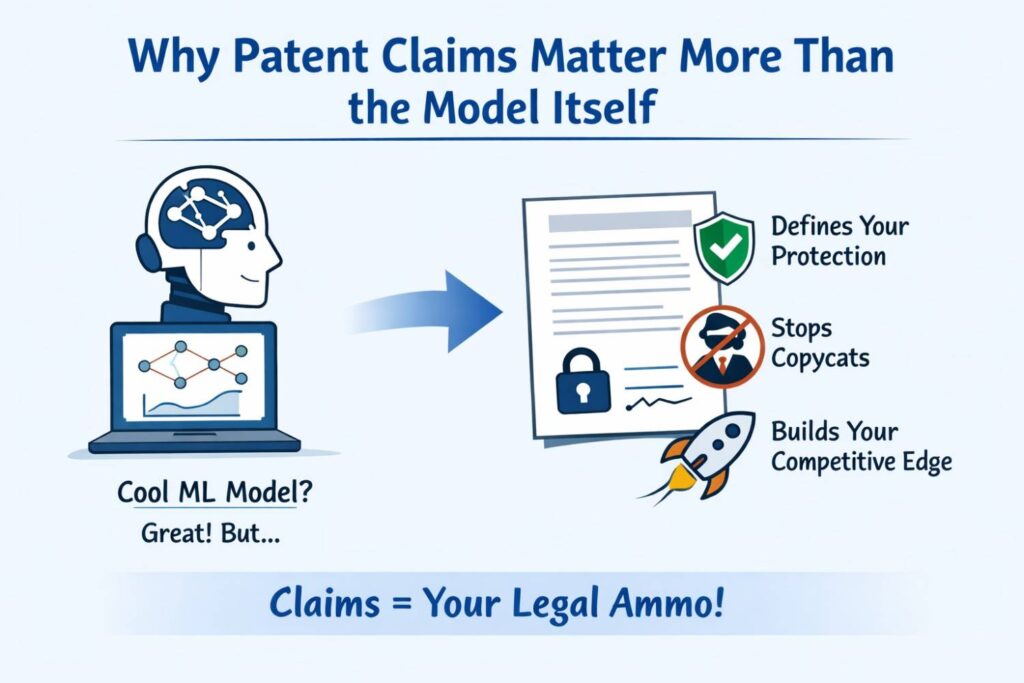 A patent does not win because the invention sounds advanced. It wins because the claims are written in a way that clearly captures the business value of the invention.