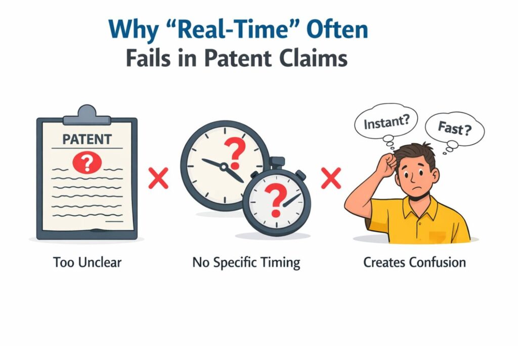 A business may think it has clearly claimed fast system behavior simply because it used modern language. But modern language is not the same as claim-ready language.