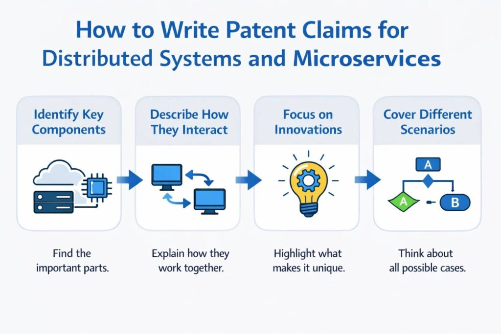 This business-first view helps the claim stay tied to value. It keeps the patent focused on the part of the platform that supports revenue, scale, trust, cost savings, or user experience.
