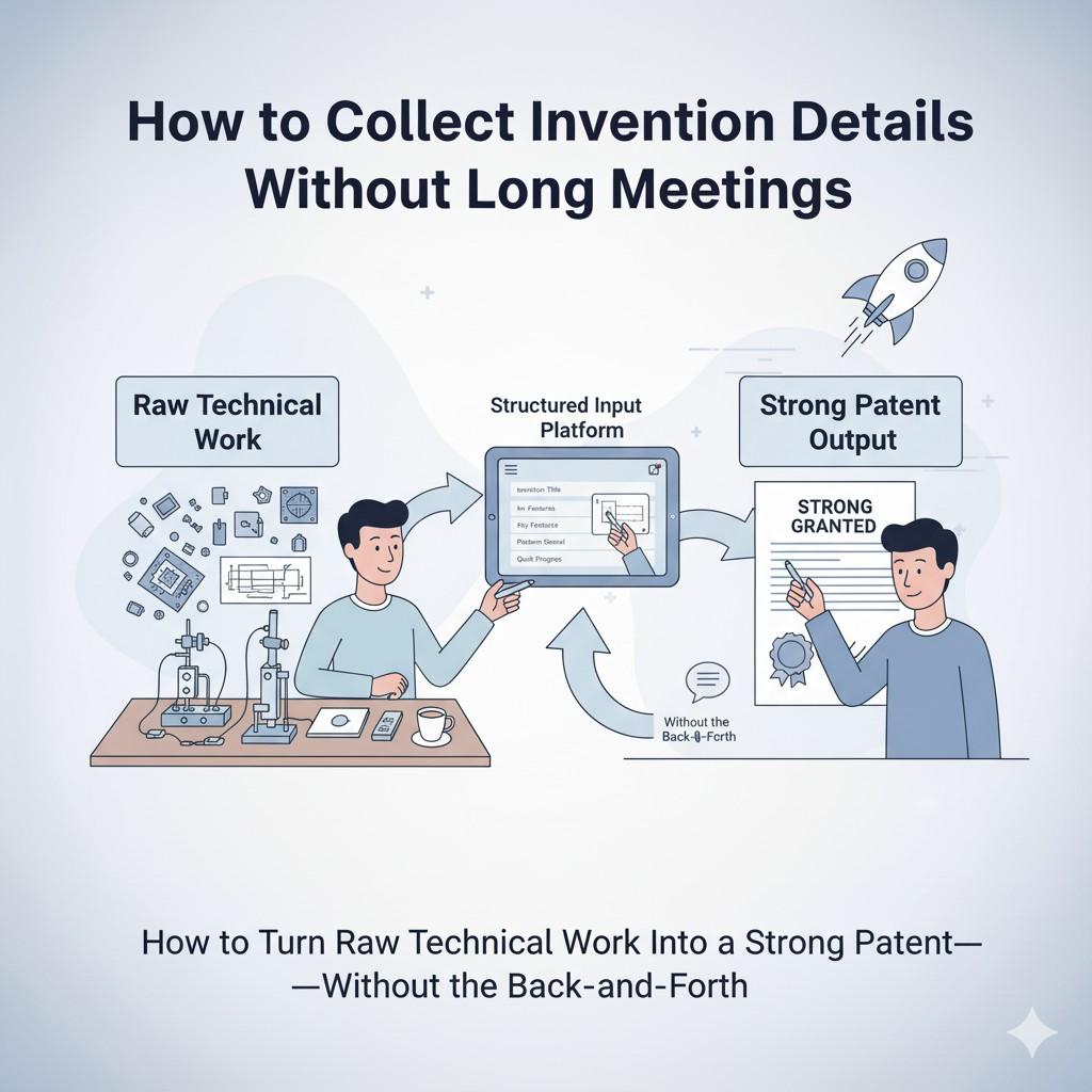 If your team already documents architecture for internal reviews, you are halfway there. With small adjustments, those same materials can feed directly into a patent draft.