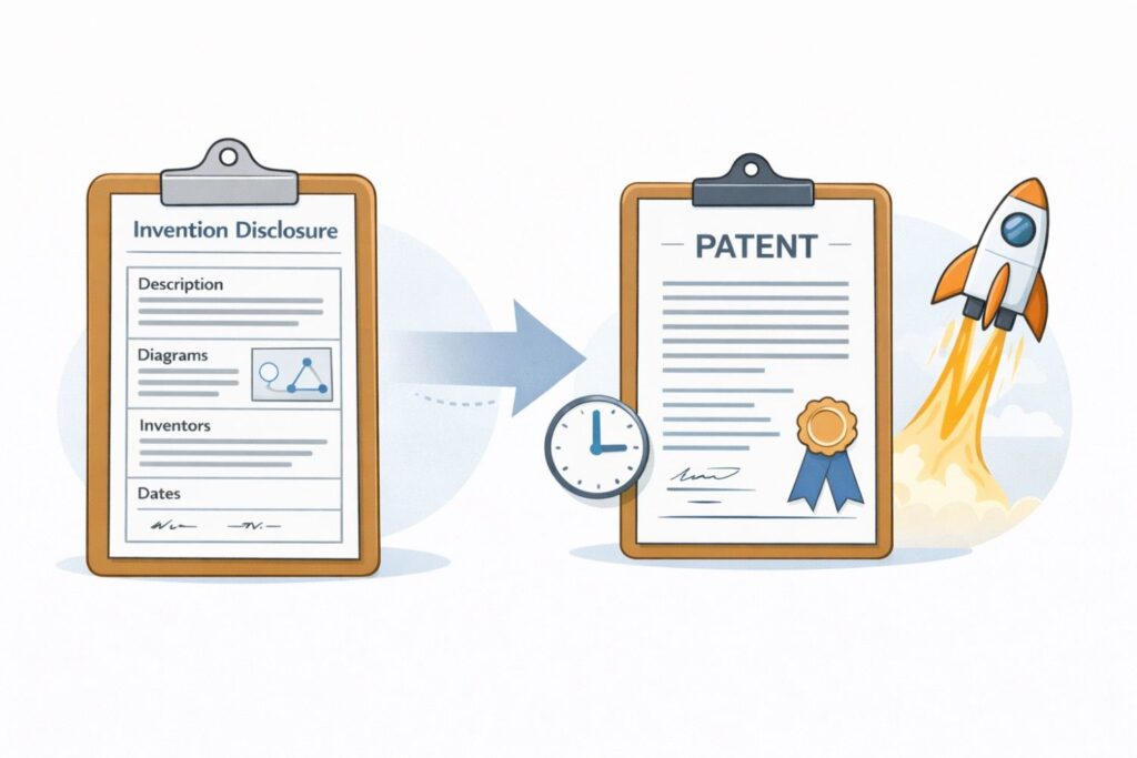 If your disclosure is clean and structured, the drafting process becomes far more efficient. The attorney is not guessing. They are refining and shaping.