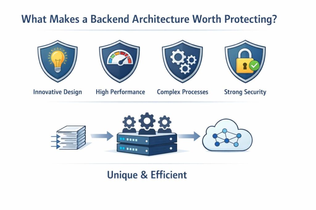 A backend architecture is much easier to defend as valuable when it connects to one of four things businesses care about deeply: speed, trust, cost, or control. These are the practical outcomes that shape product strength and market position.