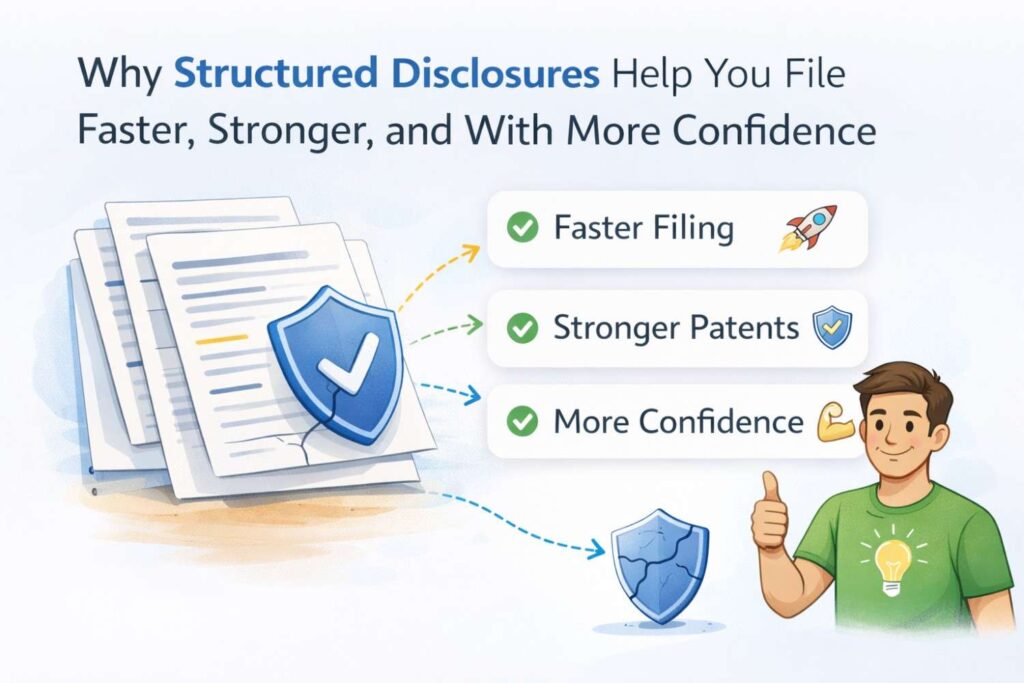 Without structure, founders often file too narrowly, then later realize the market opportunity expanded beyond what they described. At that point, they must file again or accept weaker coverage.