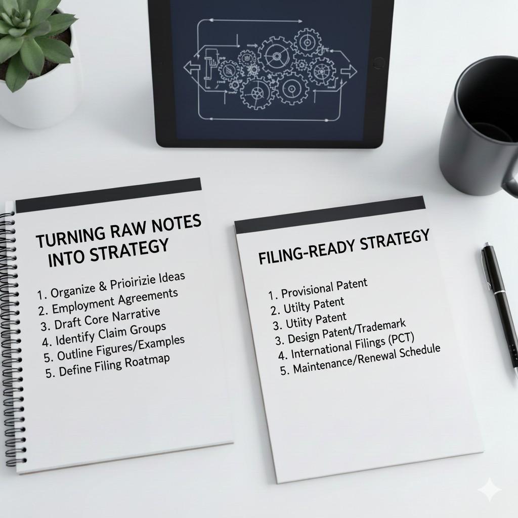 Capturing these alternatives early strengthens your position and gives room to maneuver during prosecution.