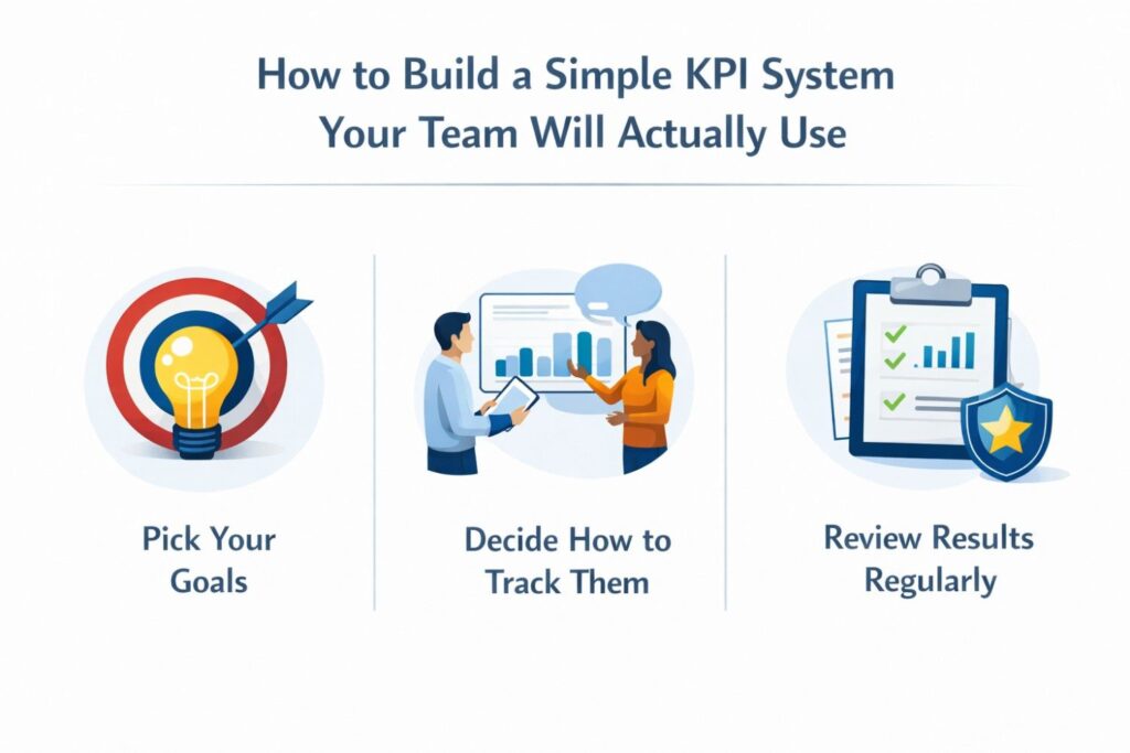 This is one of the highest leverage steps a company can take. Clear ownership creates continuity. It keeps the KPI system from becoming another half-used internal project.