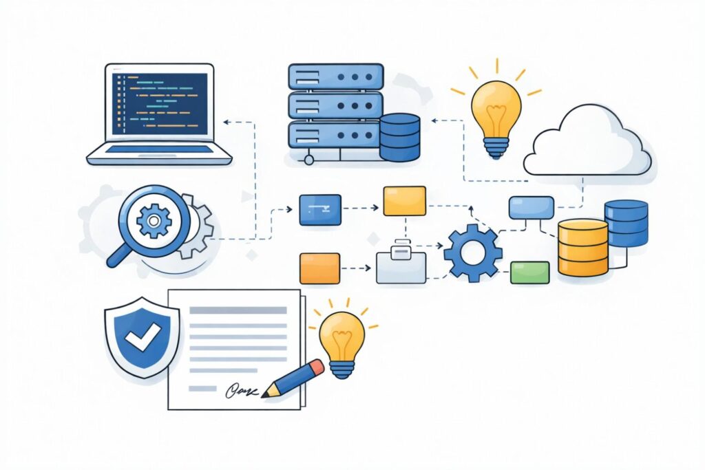 Maybe it uses standard node health checks but combines them with workload freshness in a new routing method.