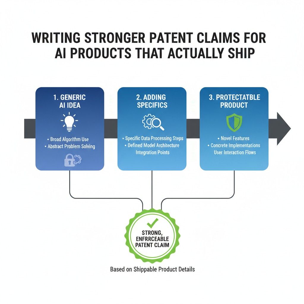 If your app has built-in methods for enforcing those rules, that work may deserve central placement in your patent story.