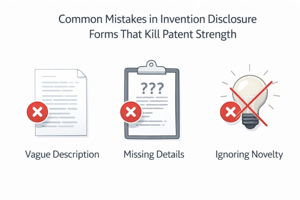 An invention disclosure form is not just a form. It is the first step in defining your moat. Avoid these mistakes, and you dramatically increase the odds that your patent will stand strong when it matters most.
