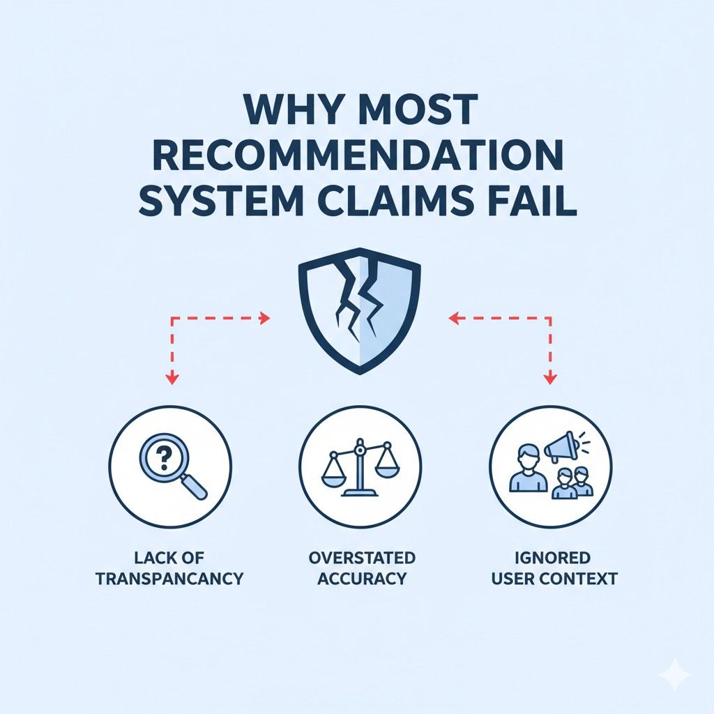 For example, a company may not want to lock itself to “recommending videos” if the same engine can support jobs, tools, courses, or products. That is sensible.