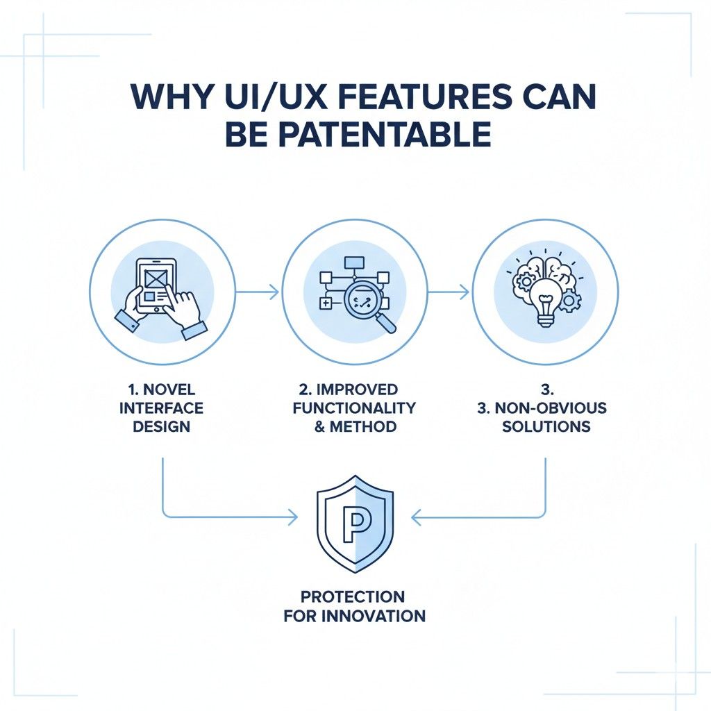 If your product wins because users reach value faster, understand the output more clearly, or avoid mistakes they would make elsewhere, that should not be ignored in your patent process.