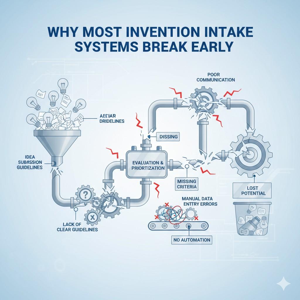 Teams begin to think invention capture is an event instead of a continuous operating habit.