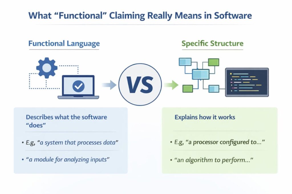 Sophisticated buyers and investors often want to know whether the patent covers a real technical edge or just broad language around a business goal.