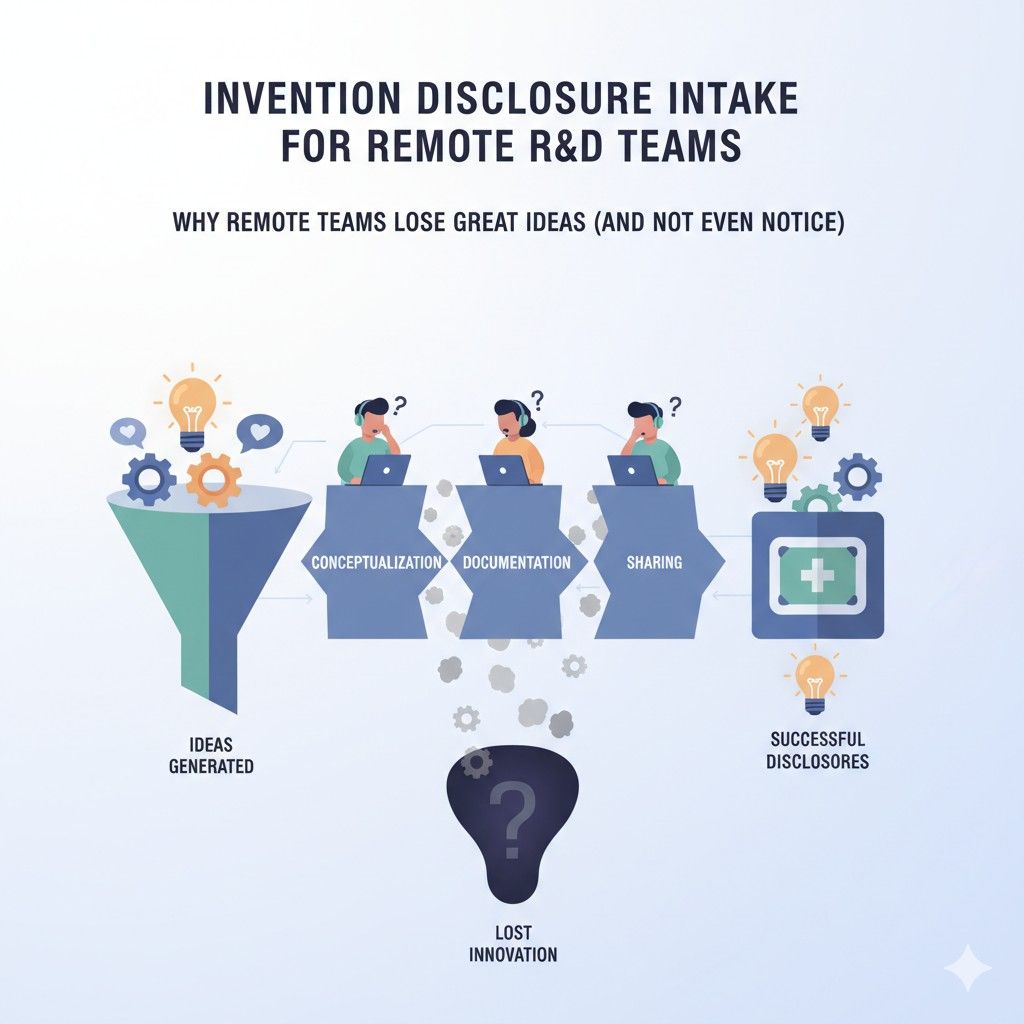 Their job is simple: review disclosures, nudge the team, and connect with outside counsel or a platform like PowerPatent when something is worth filing.