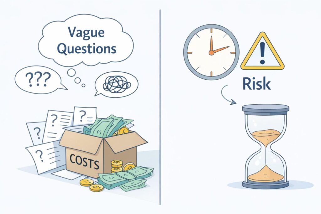 Ask which components could be swapped out and which are essential. Ask where the unique logic resides.