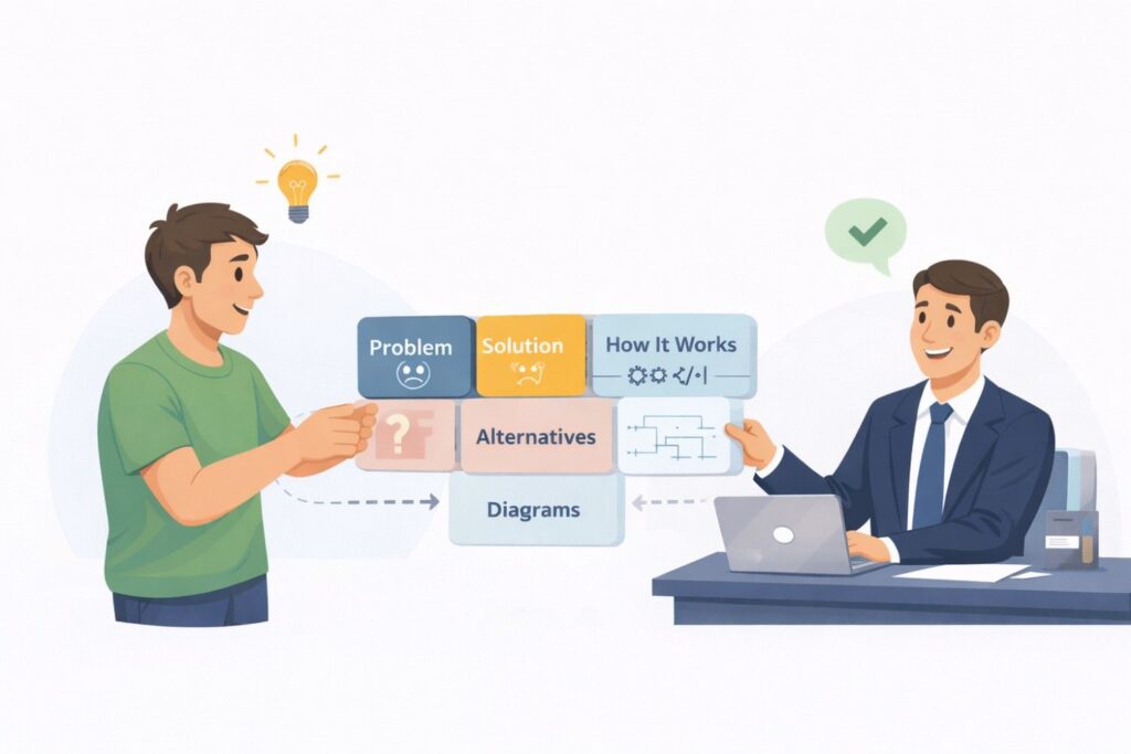 Your questionnaire should ask founders to compare their invention to what existed before. What methods were common? What limitations did they have? What trade-offs were unavoidable until now?
