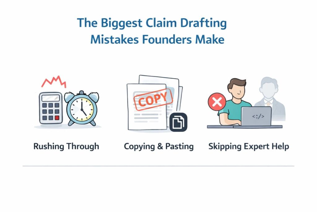 A broad claim without enough technical substance can become fragile. It may be easier to challenge, easier to reject, and easier for a competitor to sidestep.