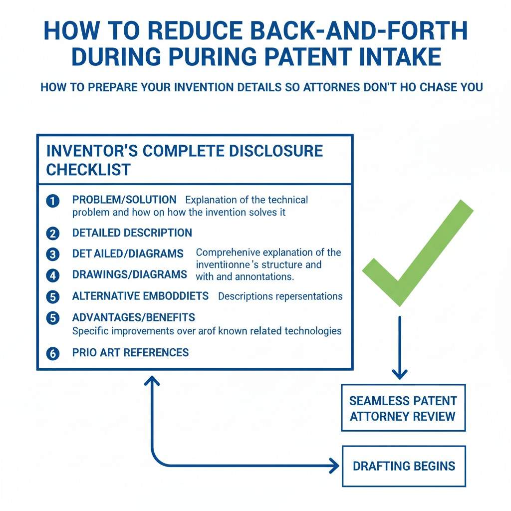 When you anchor your invention to a clear problem, attorneys do not need to circle back to understand the purpose. They can frame your solution correctly from day one.