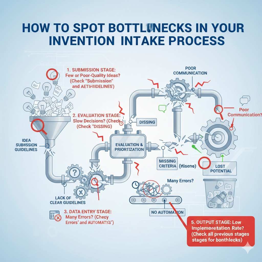 No review. No next step. The idea simply fades out of the process. These lost moments can be hard to see because there is often no record that the invention ever surfaced in the first place.