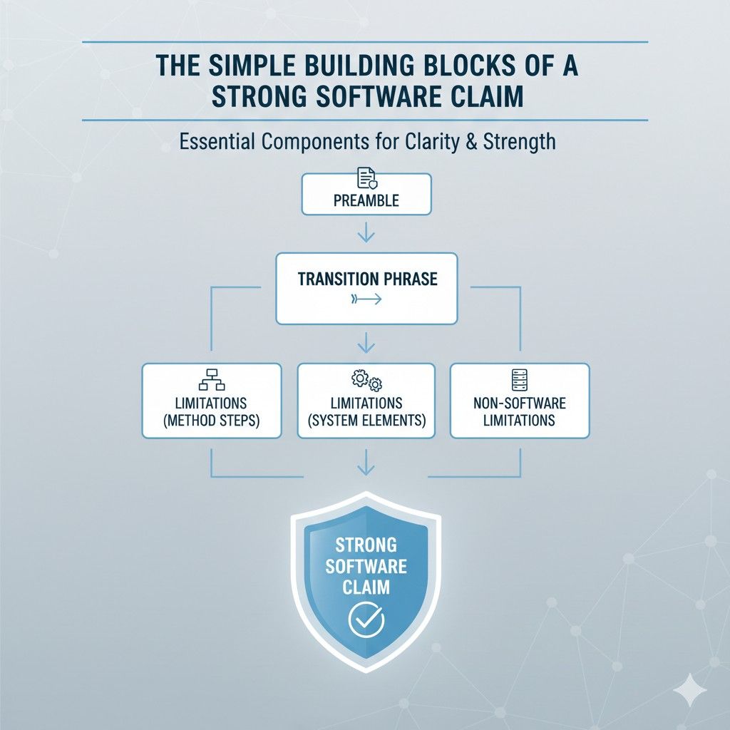 The reason input matters so much is that it grounds the claim in a real process. It shows what starts the method. It also helps separate your invention from general ideas.