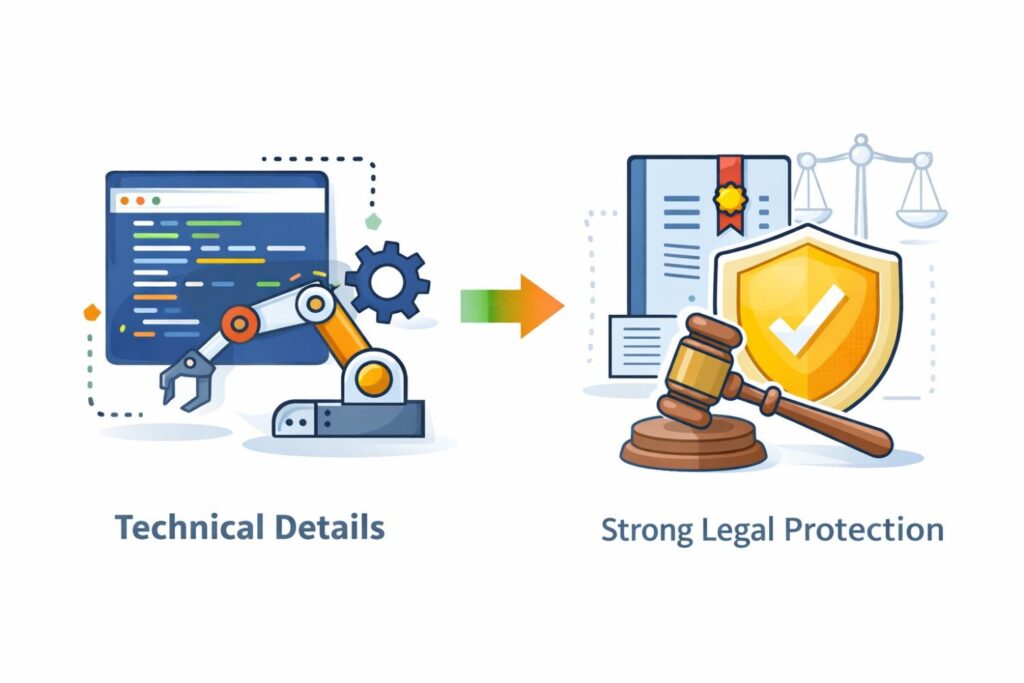 Cause and effect language is powerful. It shows that the improvement is not accidental. It flows directly from the design.