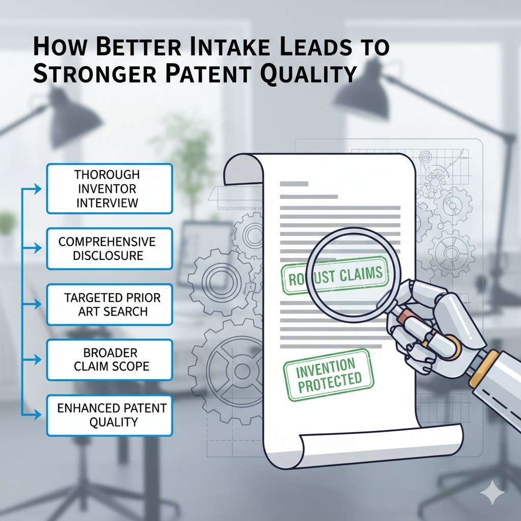 Better intake helps avoid that trap by asking wider questions early. How else could this be built? What parts could be swapped out? What versions were considered during development?