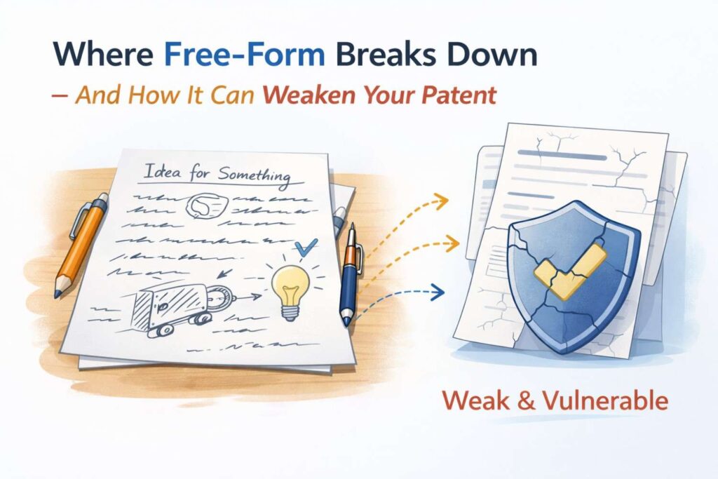 Free-form disclosures often fail to provide enough raw material for that layered approach.