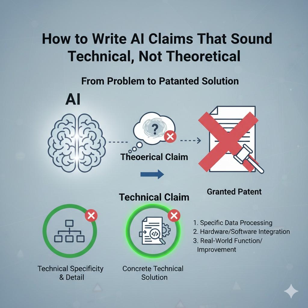 Each step in the claim should do meaningful technical work. A preprocessing step should not be there just to sound complete. It should solve something. A threshold step should not be decorative.