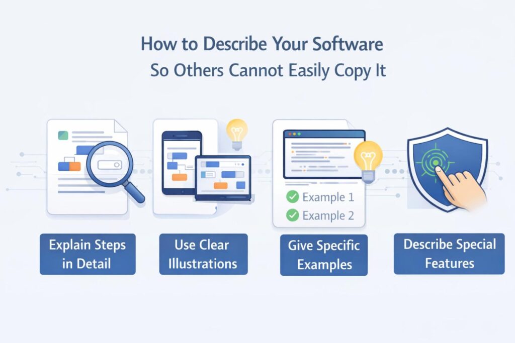 But if you explain that your system reduces failed job scheduling across unstable compute environments by dynamically reassigning workloads based on current node health, now the invention has shape.