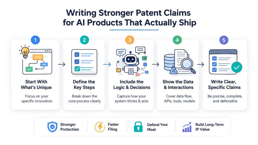 That difference matters a lot when thinking about patent claims. Once a product ships, the value usually moves away from the model alone and into the system around it.