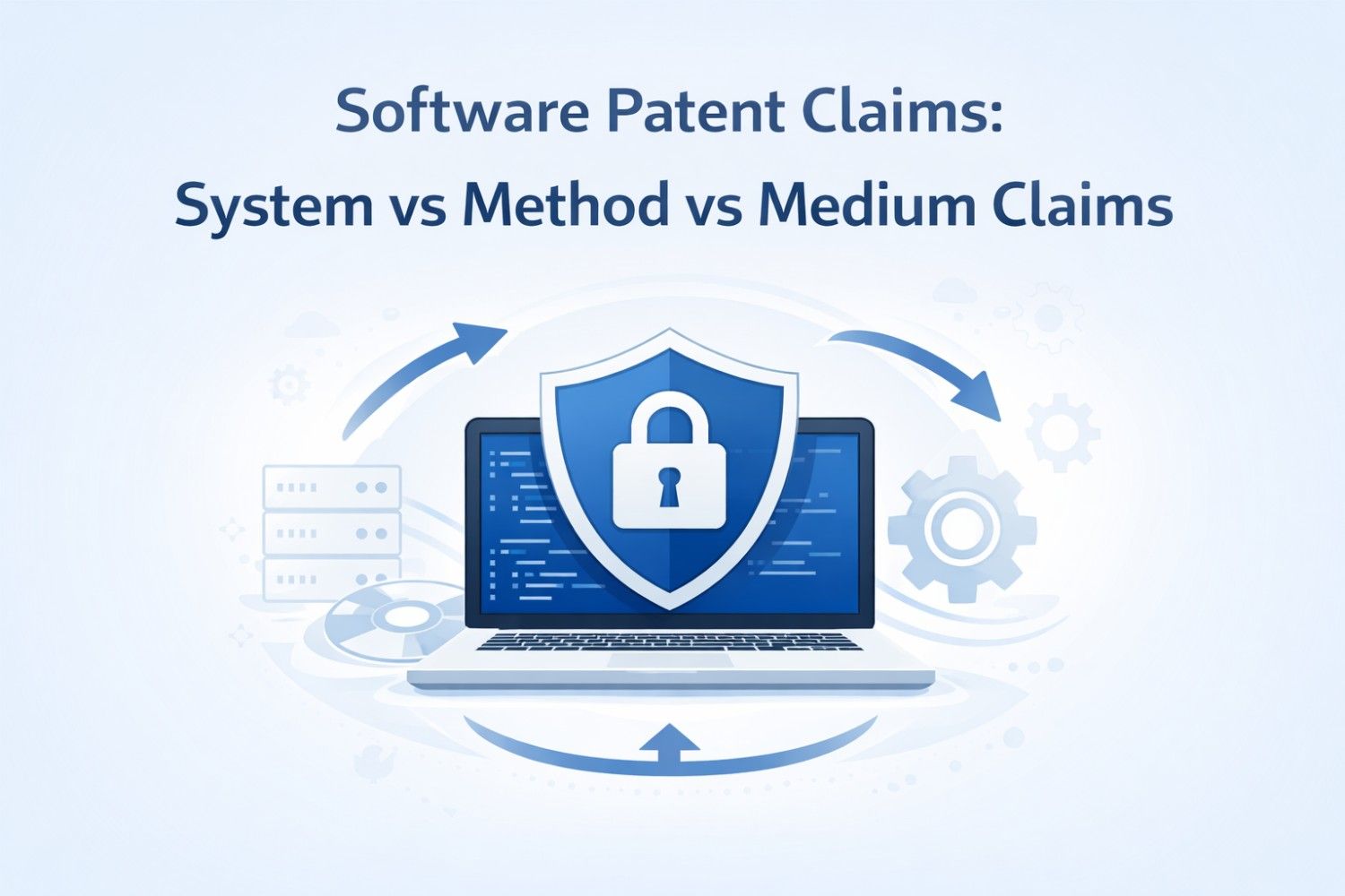 Confused about system, method, and medium claims? Learn the difference and how to use each to fully protect your software.