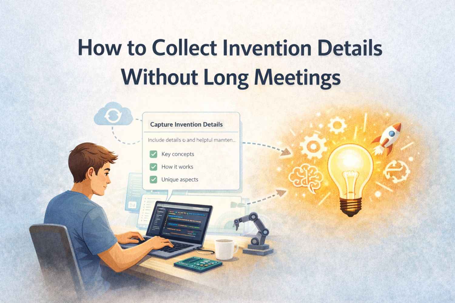 How to Collect Invention Details Without Long Meetings