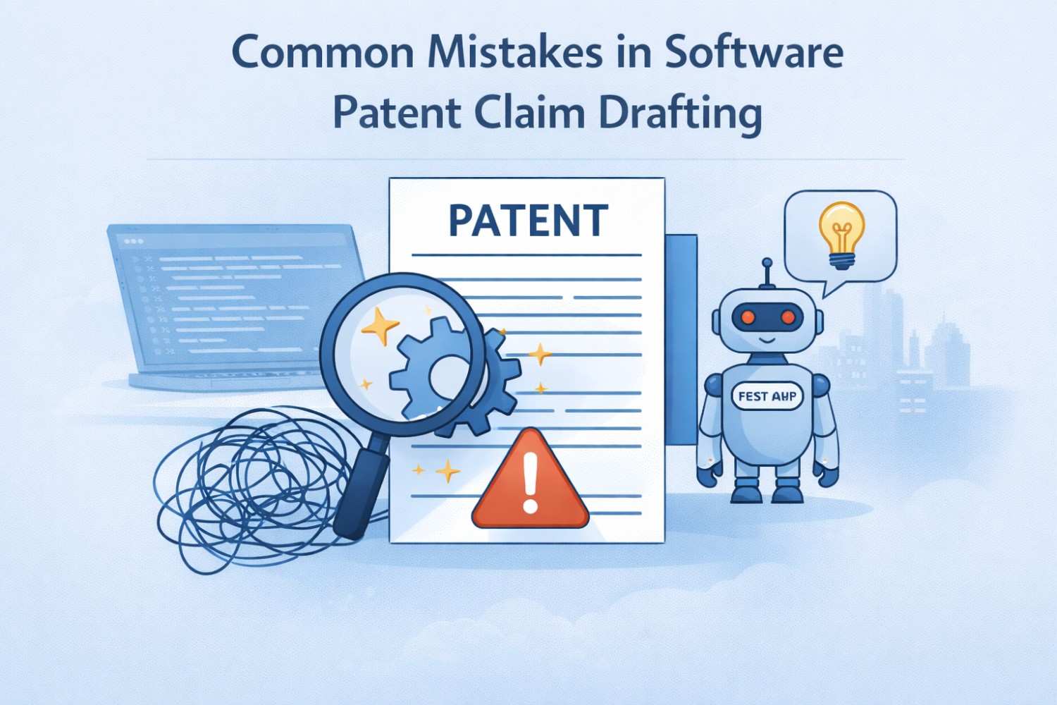 Common Mistakes in Software Patent Claim Drafting
