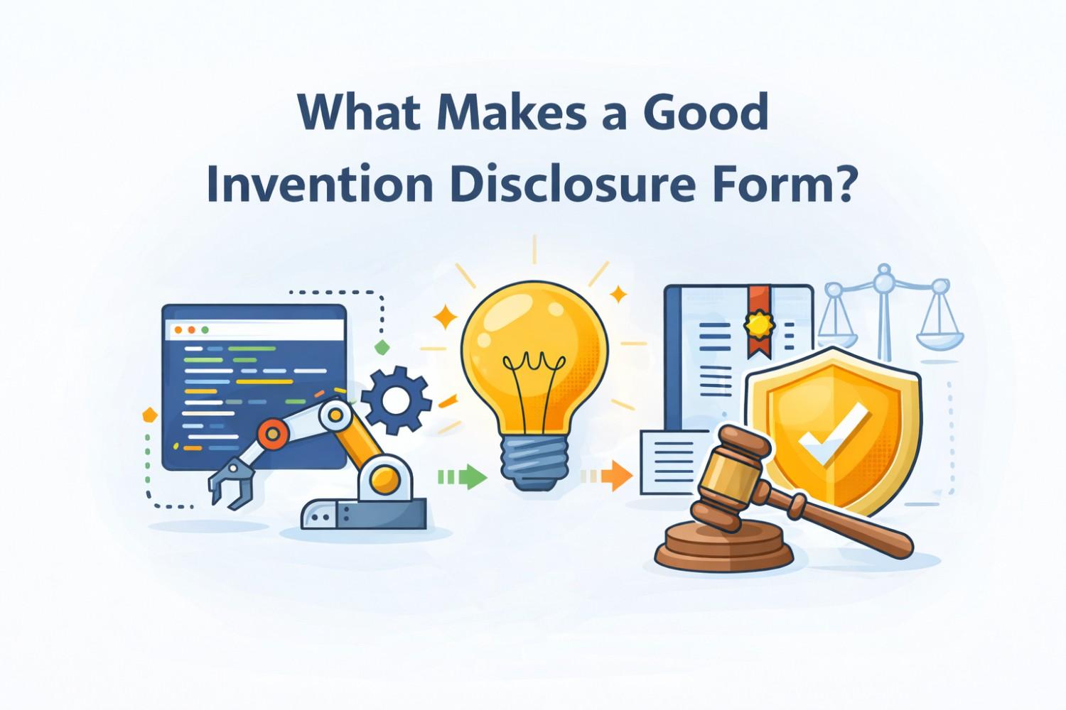 What Makes a Good Invention Disclosure Form?