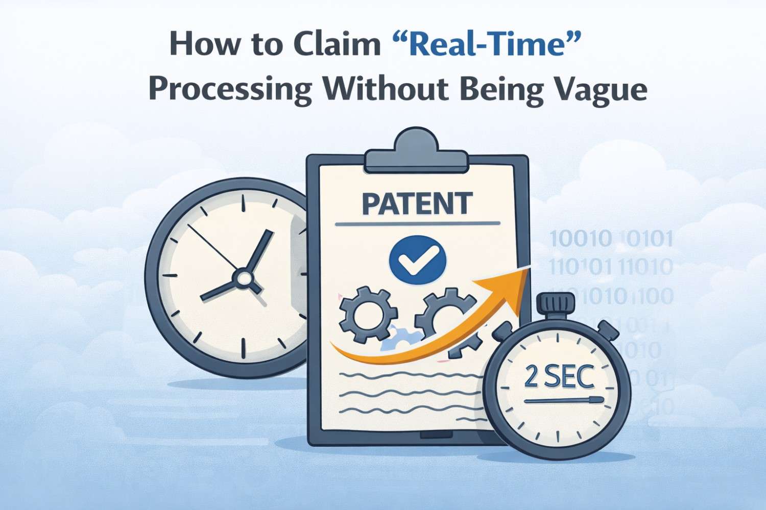 Claim real-time processing the right way. Learn how to avoid vague language and strengthen your software patent.