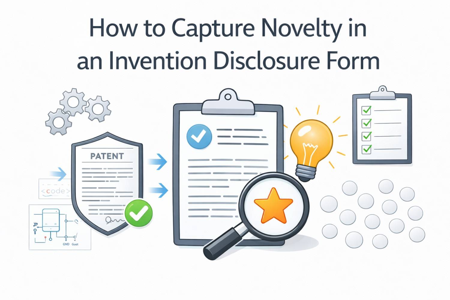 How to Capture Novelty in an Invention Disclosure Form