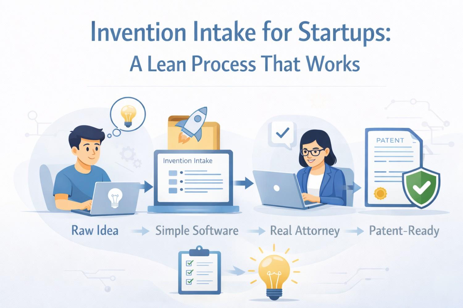 Invention Intake for Startups: A Lean Process That Works