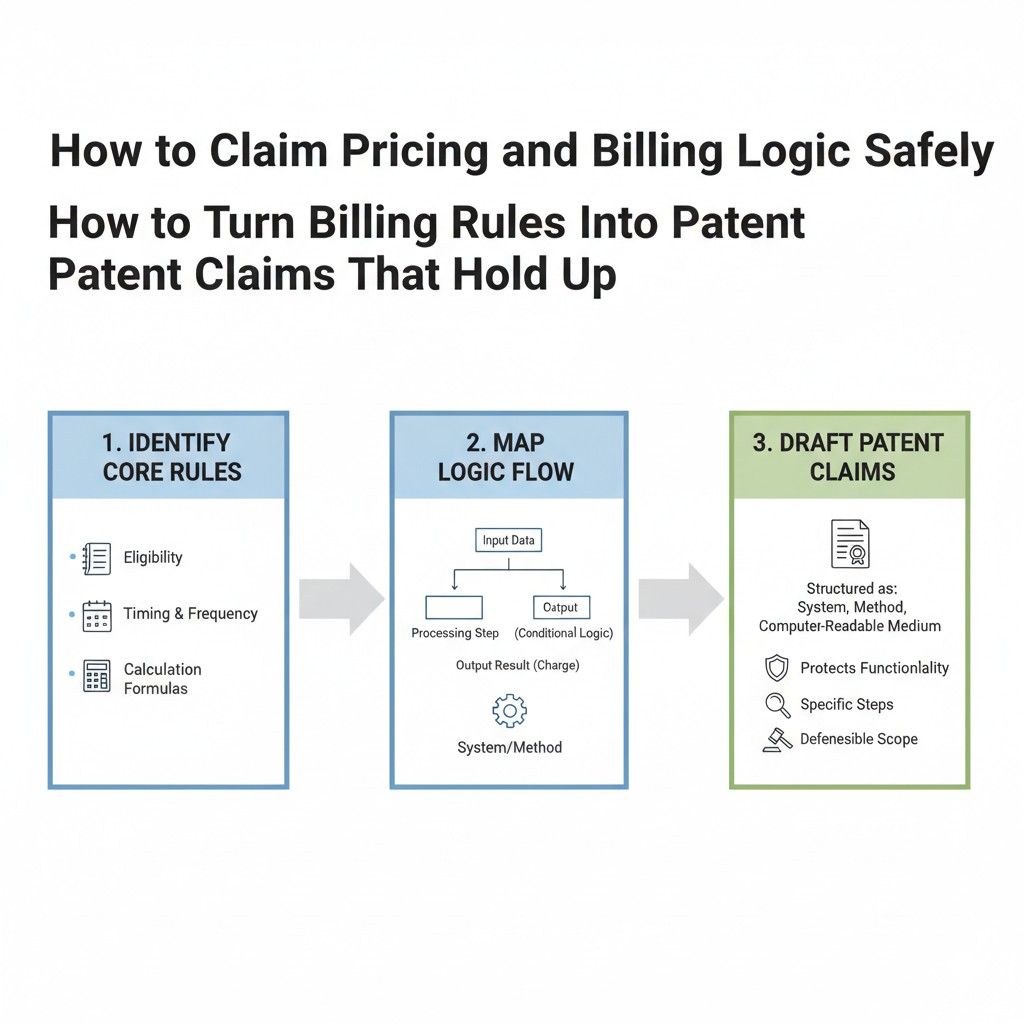 Claims tend to get stronger when they explain what event starts the pricing logic.