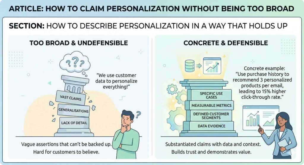 Those words are not always wrong, but they usually do not do enough work on their own. A stronger description uses verbs that show action inside the system.