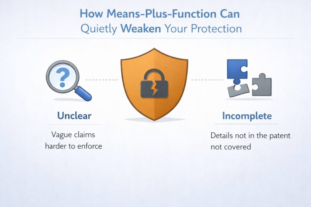 When reviewing a patent draft, ask this: if a competitor wanted to copy our strongest outcome, what technical choices would they be forced to recreate? Then look at whether those choices are clearly disclosed.