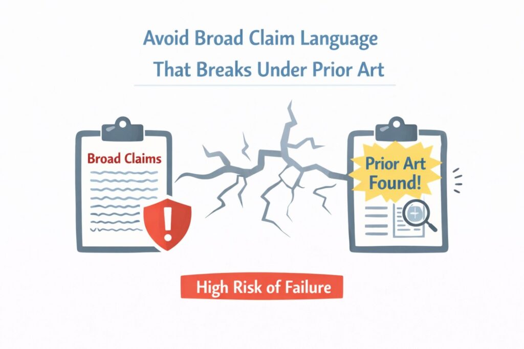 A claim is stronger when it protects behavior, interaction, or structure instead of relying on names for internal components. Once the behavior is visible, the patent starts guarding the part a competitor would actually need to reproduce.