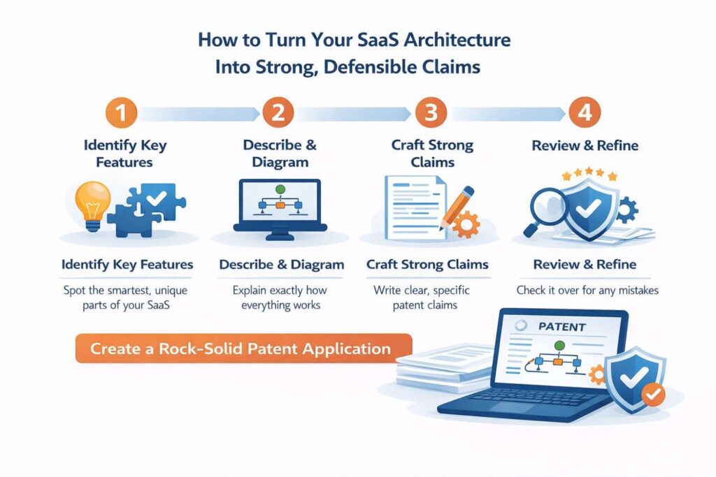 If the same tenant-aware logic appears in several stages, that may be a sign that the real invention is not one feature but a broader control framework.