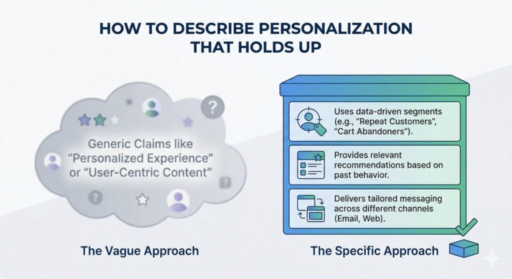 Those conditional behaviors can be highly valuable. They reveal that the invention is not just “use data to customize output.” They show that the system follows a practical logic under real-world conditions.