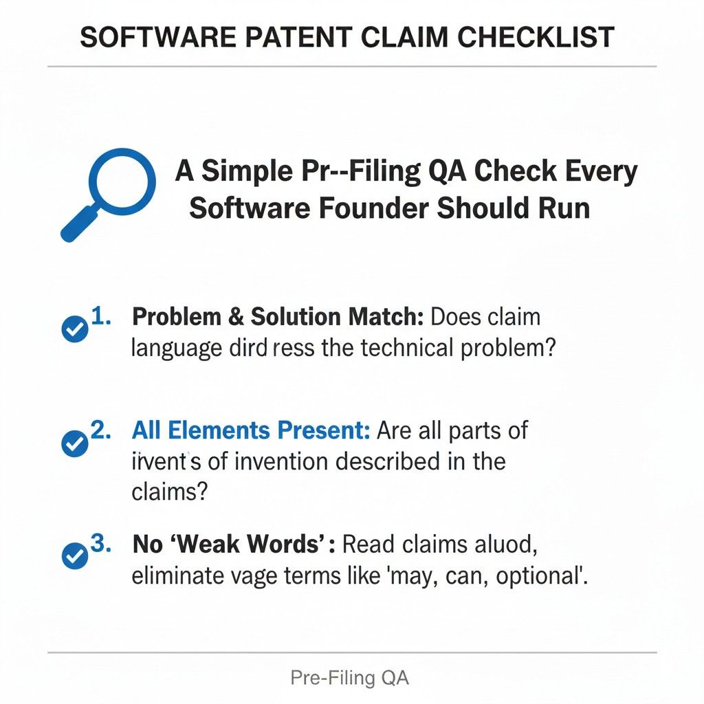 Would they understand how it connects to the product moat? If the answer is unclear, the claim may need better alignment with the company’s real position.