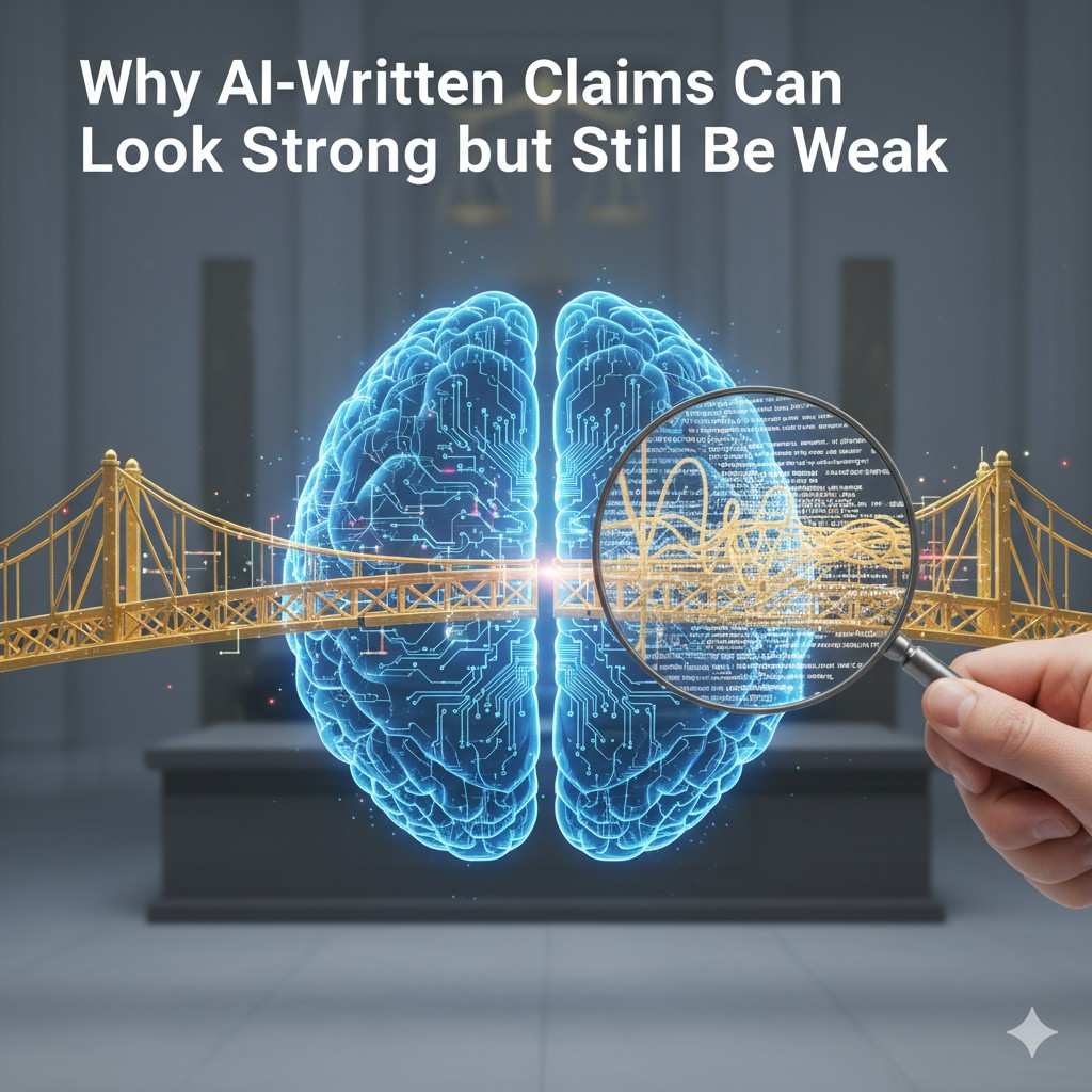 But if the claim leans too heavily on generic labels without clearly tying them to how the invention actually works, the result can be broad language with weak support.