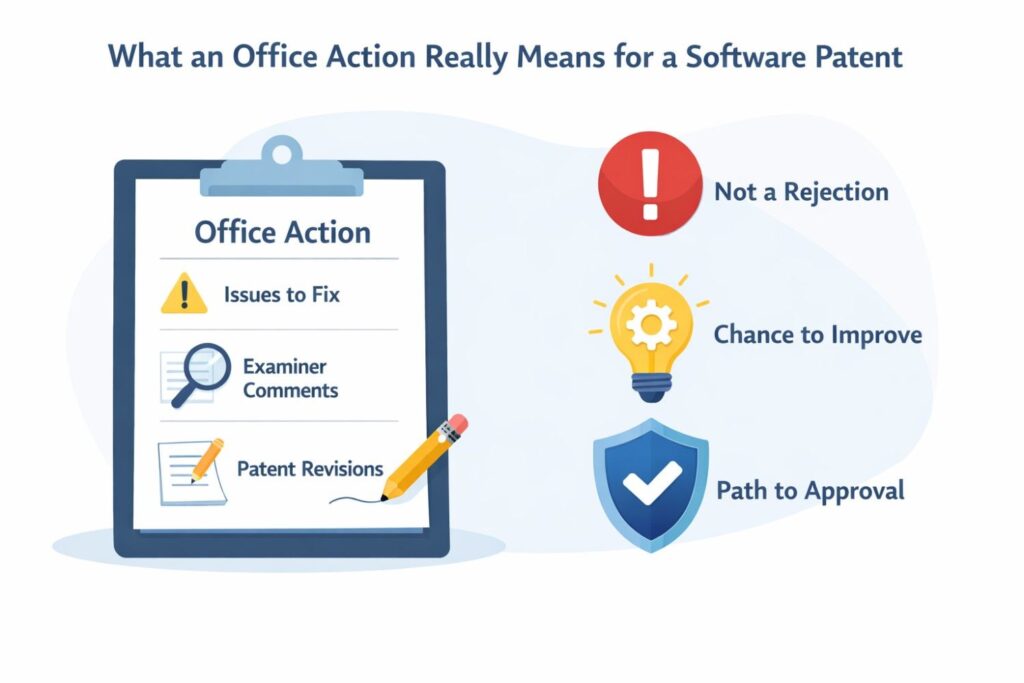 If the examiner cites references that seem off target, that usually tells you something important. It may mean your claims are written at such a high level that they sweep in old and unrelated systems.