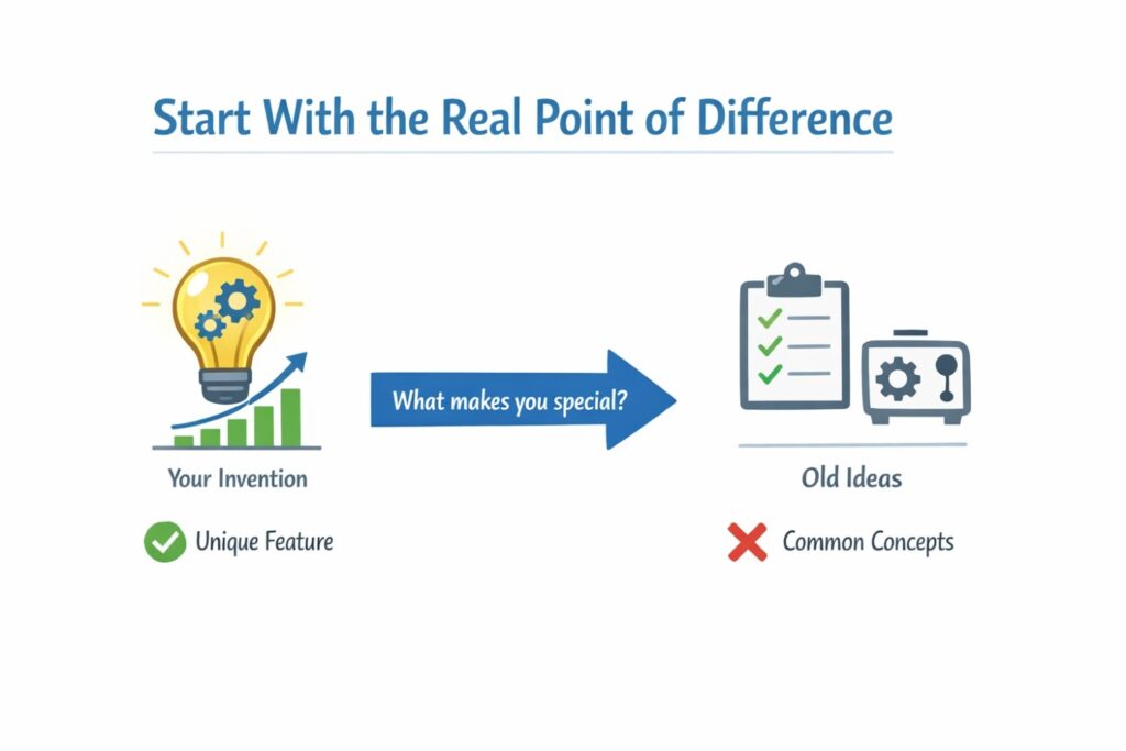 This exercise is strategic for businesses because it keeps claims tied to value. A patent does not help much if it covers something technically true but commercially minor.