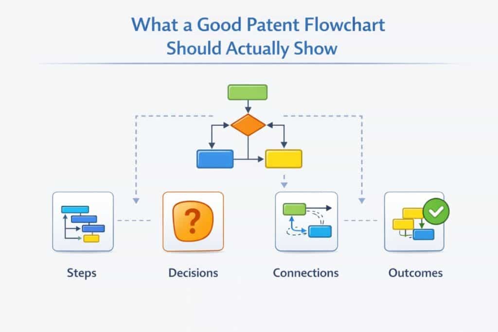 The trigger may be a user request, a sensor signal, a new data event, an API call, a scheduled task, or a detected condition inside the system. What matters is that the chart shows the beginning in a real way.