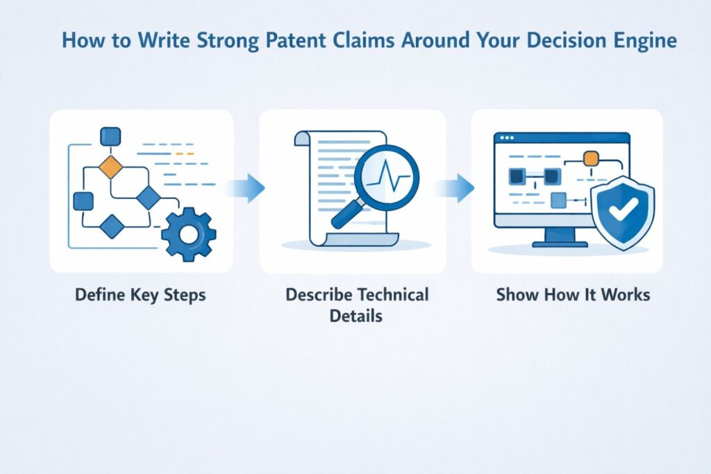 A strong claim usually starts with what the engine actually does in a real sequence. It receives one or more inputs, processes them in a defined way, generates a result, and causes some action.