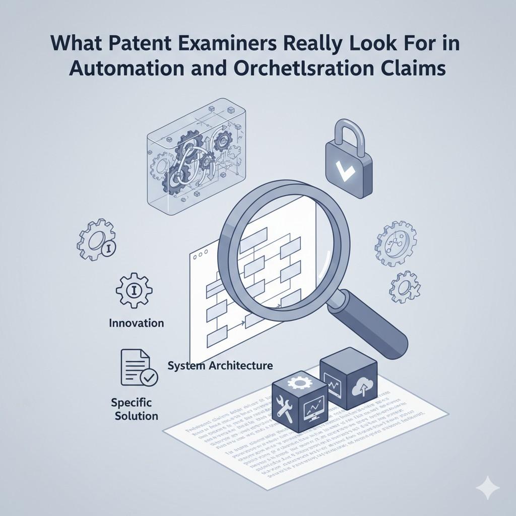 One hard truth in this space is that workflow language is crowded. Examiners have seen many applications involving routing, approvals, triggers, task assignment, and process execution.